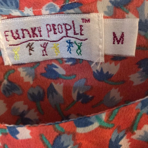 Funky People Ruffle Top Dress - Picture 2 of 7